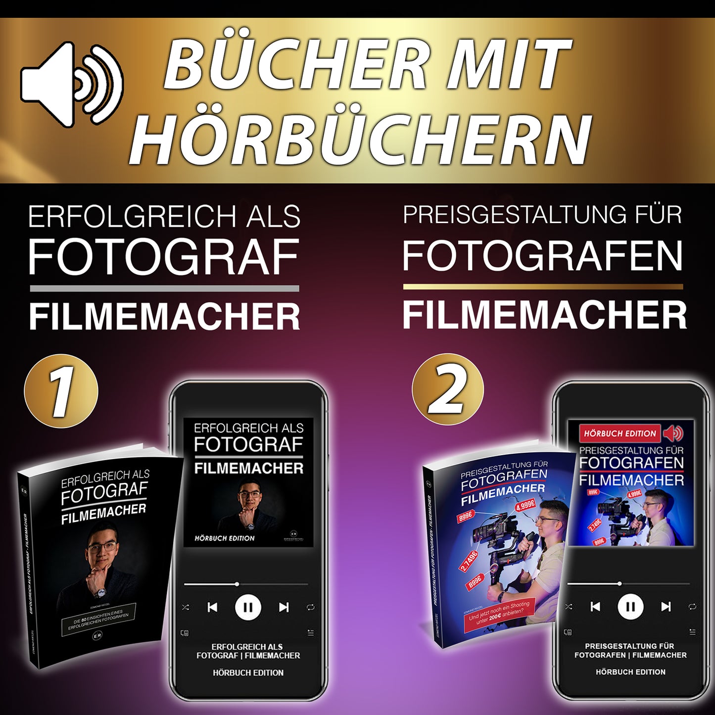 Bücher mit Hörbüchern bestellen